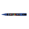 Posca -  Paintmarker uni  pc-5br brushpunt m donkerbl | 6 stuks