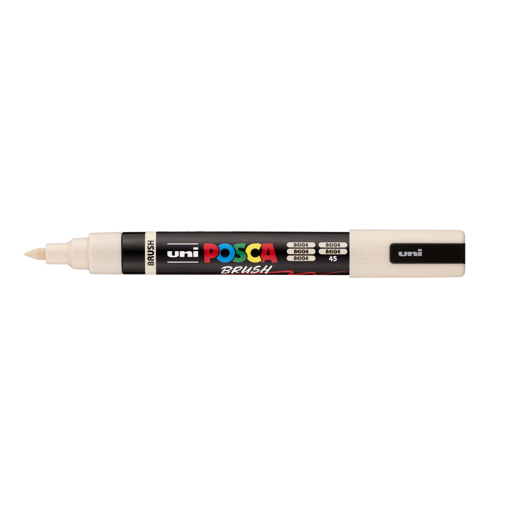 Posca -  Paintmarker uni  pc-5br brushpunt m beige | 6 stuks