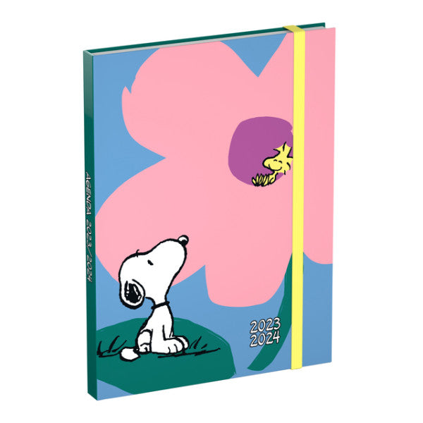 Agenda scolaire 2023/2024 Lannoo Peanuts 7 jours / 2 pages 148x200 mm