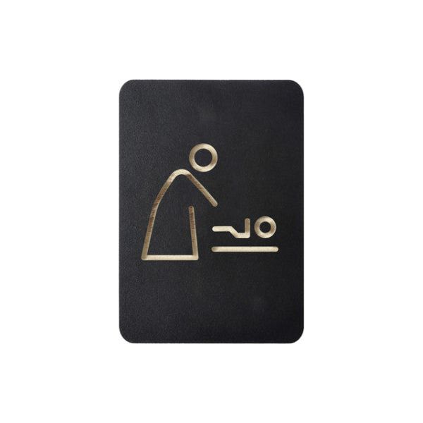 Europel - Pictogram  baby zwart