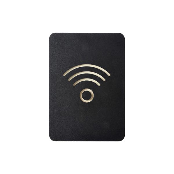 Europel - Pictogram  wifi zwart