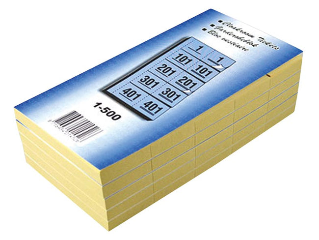 Klika - Blocs penderie chiffres de 1 à 500, bleu