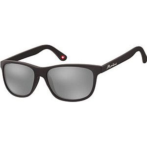 Montana - Sonnenbrille mit Revo Mirror Glass Matt Schwarz