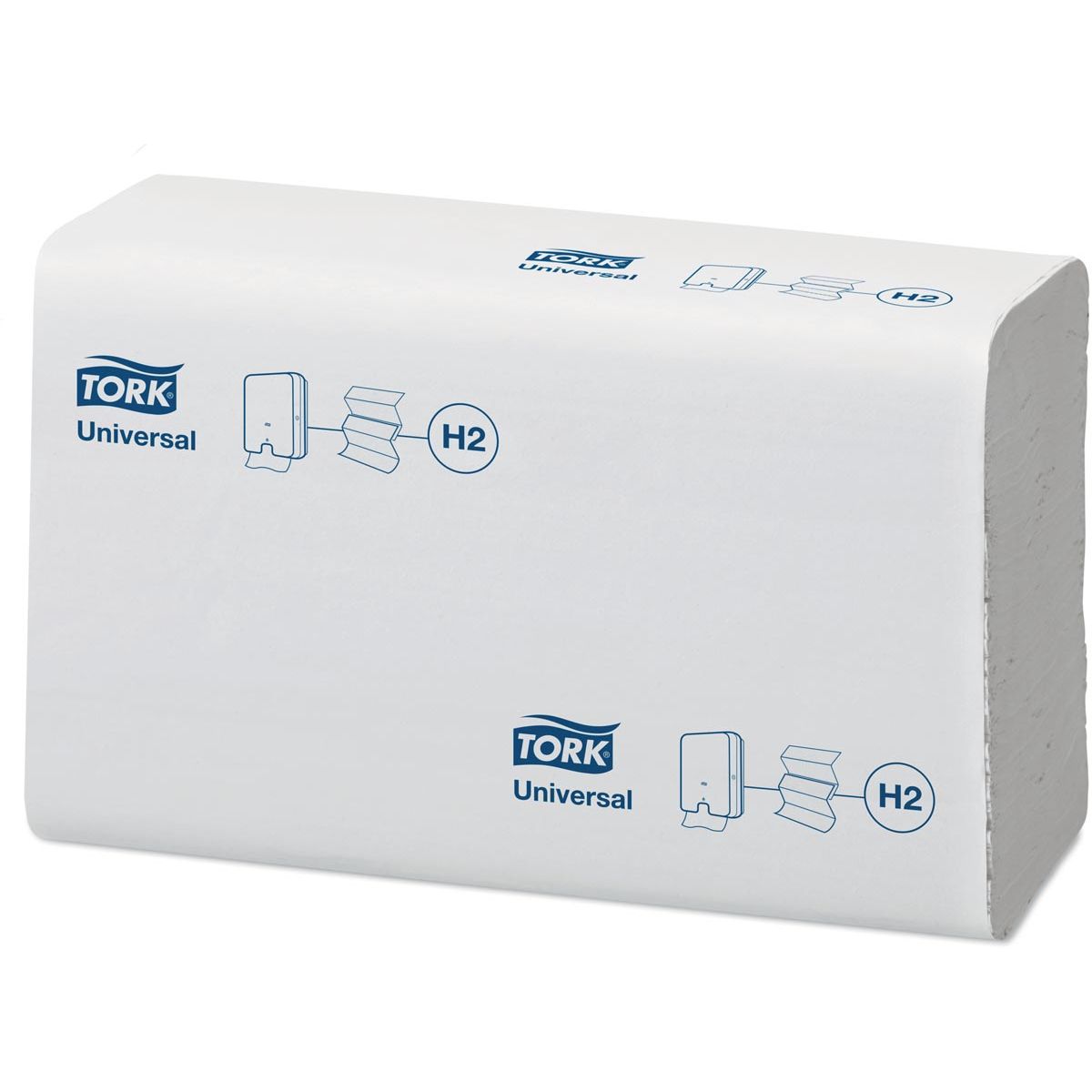 Tork -  Xpress handdoek, multifold, 237 vellen, 2-laags, systeem H2 Universal, wit