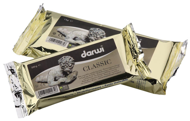 Darwi - Darwi Modellierung Pasta Classic, Pack von 1 kg, weiß