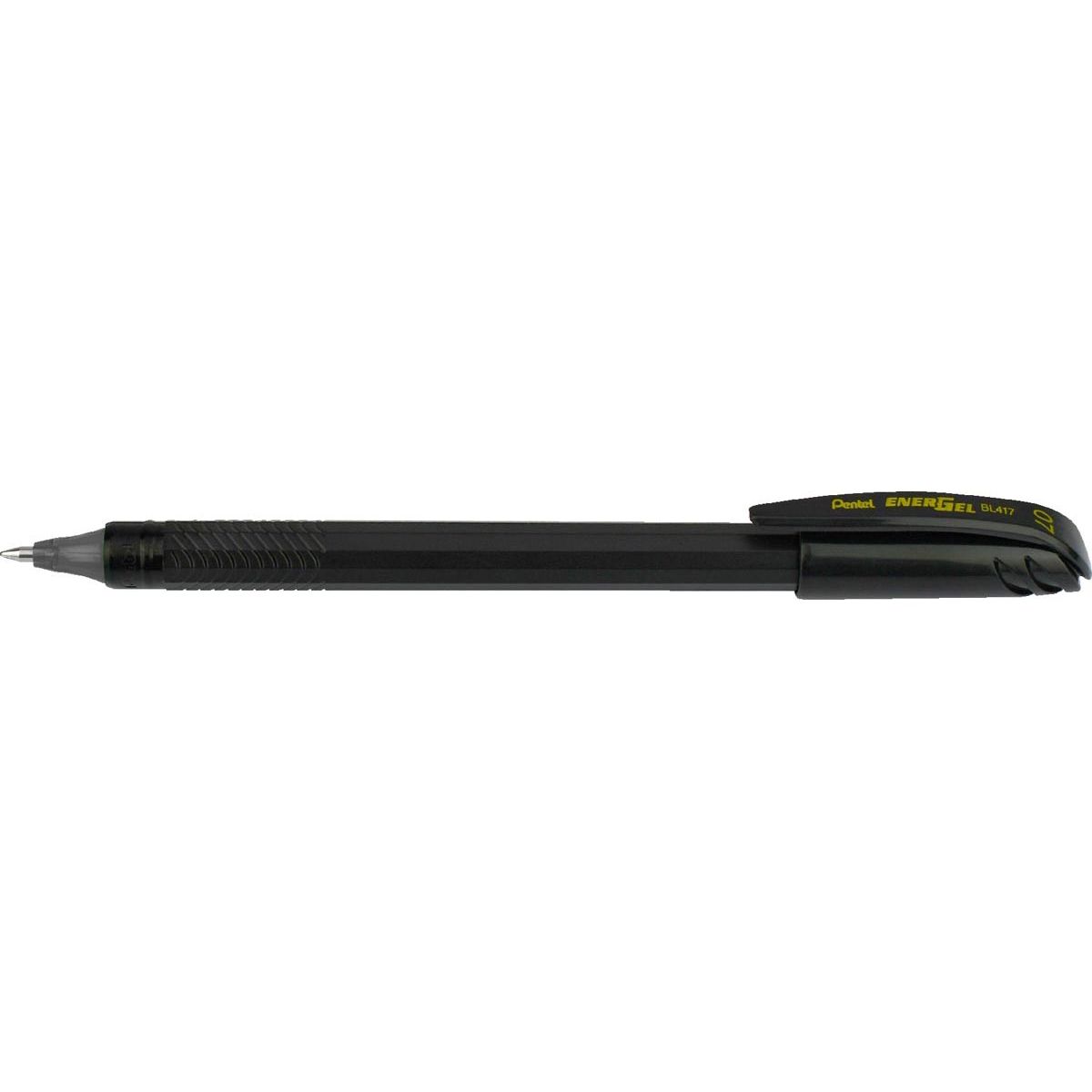 Pentel -  roller Energel Recycology, 0,7mm, BL417R-A, zwart