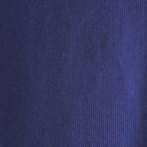 Klika -  Cadeaupapier Geschenkpapier Navy on brown ribbed 50 cm
