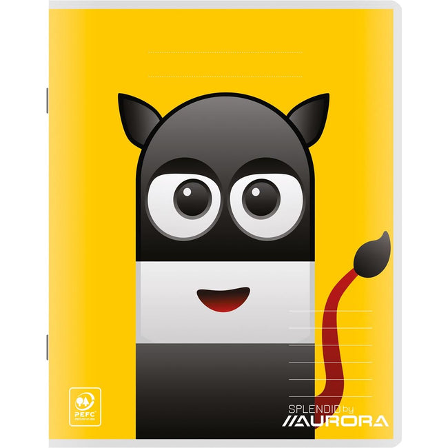 Aurora - Writing 60 Draft-Notizbuch 96 Seiten, liniert, s