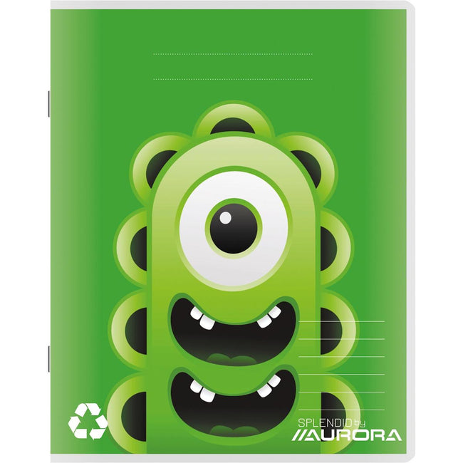 Aurora - Entwurfsnotizbuch 96 Seiten, liniert