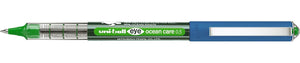 Uni-ball -  Eye Ocean Care roller, schrijfbreedte 0,3 mm, groen