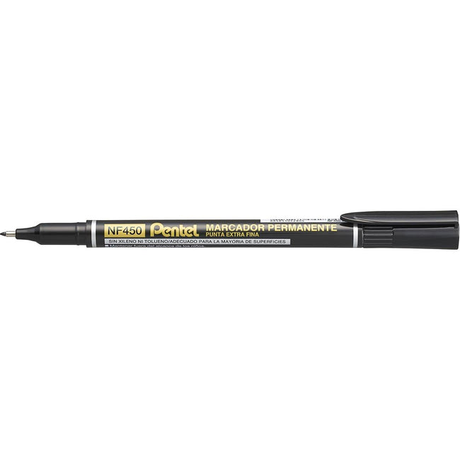 Pentel - marqueur permanent NF450-A, noir