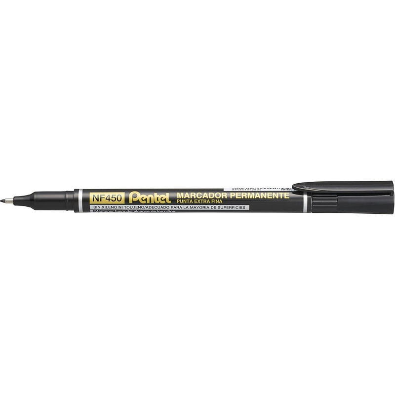 Pentel - marqueur permanent NF450-A, noir