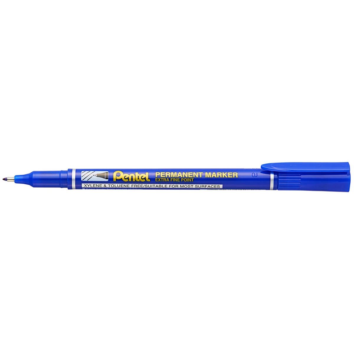Pentel - marqueur permanent NF450-C, bleu
