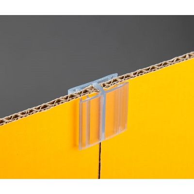 Klika - SuperGrip Double Grip Clip 25mm -2mm- 4 pièces