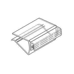 Klika -  SuperGrip plank Signholder 38mm smal bew