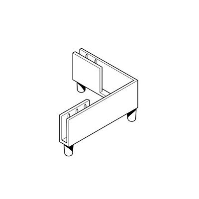 Klika - Socle de présentation en plastique blanc 3 pièces