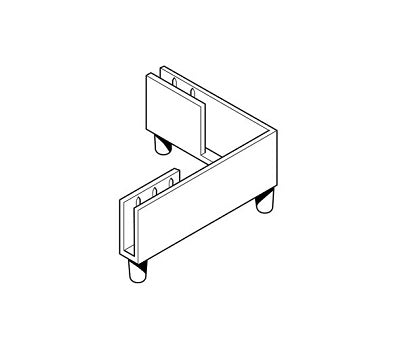 Klika - Socle de présentation en plastique blanc