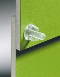 Klika -  Displayscrew lengte 12mm voor gat 5.5mm