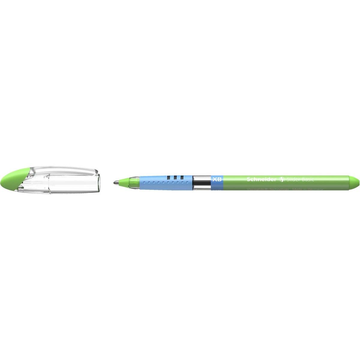 Schneider - Stylo à bille Slider Basic, extra large, vert