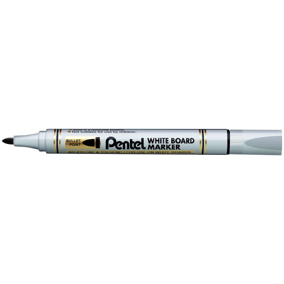 Pentel - Whiteboardmarker MW85, schwarz