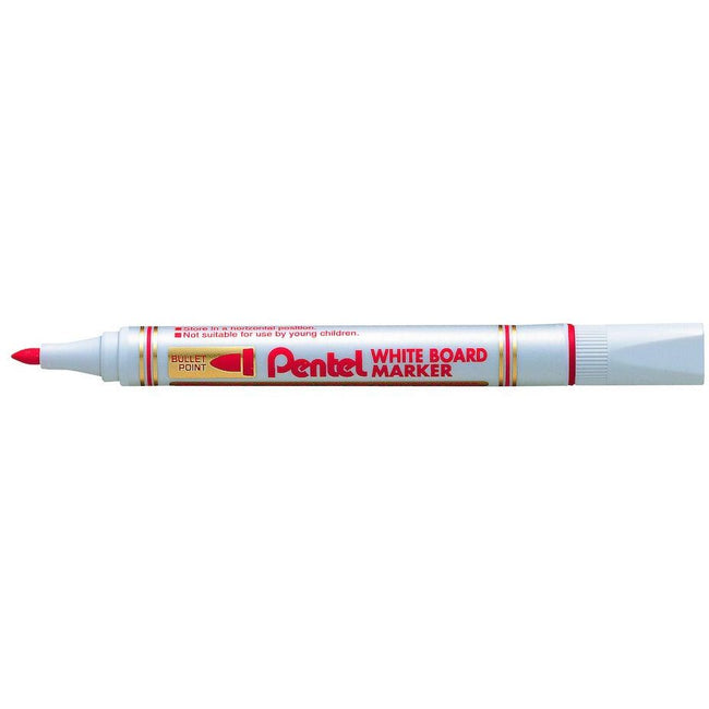 Pentel -  whiteboardmarker MW85, rood