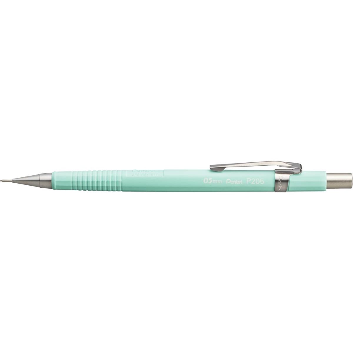 Pentel - porte-mine pour mines de crayon : 0,5 mm, corps vert pastel