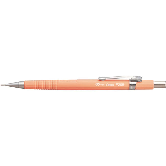 Pentel -  vulpotlood voor potloodstiften: 0,5 mm, pastel oranje houder