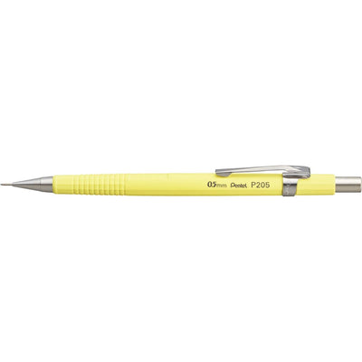 Pentel - porte-mine pour mines de crayon : 0,5 mm, corps jaune pastel
