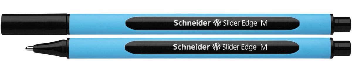 Schneider - Stylo à bille Slider Edge pointe moyenne, noir