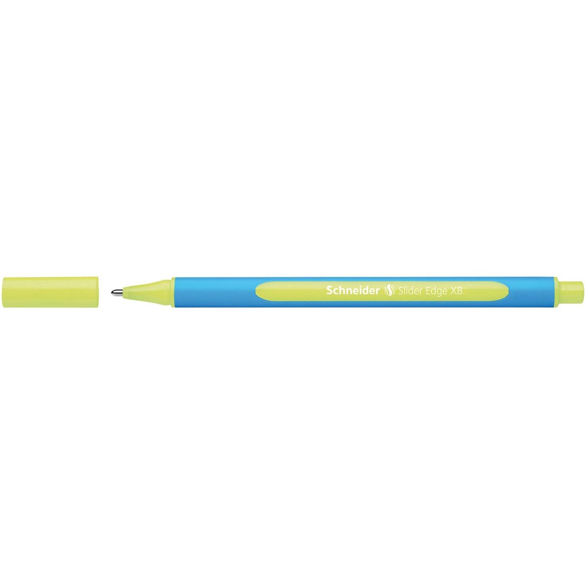 Schneider - Stylo à bille Slider Edge, extra large, jaune