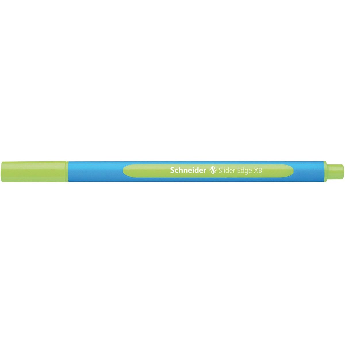Schneider -  balpen Slider Edge, extra breed, lichtgroen