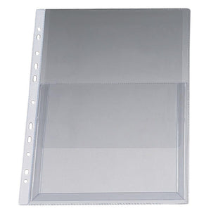 Viquel - Perforierte Showtasche mit Blasebalg, 10er Pack