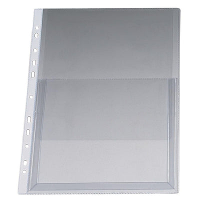 Viquel - Perforierte Showtasche mit Blasebalg, 10er Pack