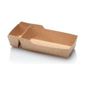 Kraft - Snackbak Kraft A9+1/A22, 120 x 70 x 35 mm 100 Stück