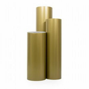 Klika - Papier-cadeau - Papier cadeau - Gold Plain Glossy 50 cm