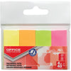 OFFICE products -   index, 20 x 50 mm, ophangzakje van 4 x 40 tabs, geassorteerde neonkleuren