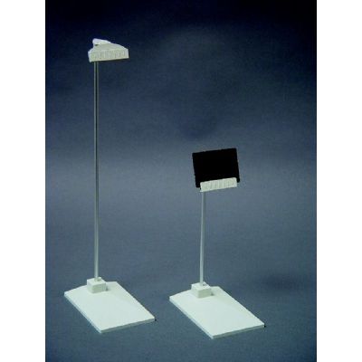 Klika - porte-cartes hauteur 40 cm gris