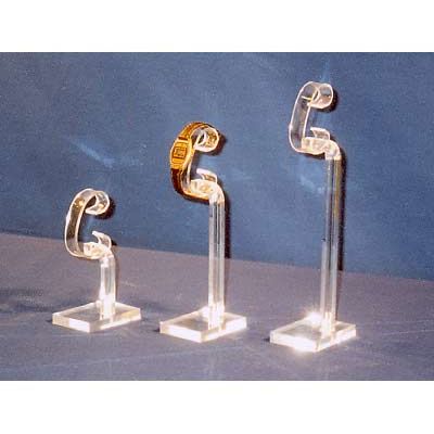 Klika -  Acryl horlogepresentatie hoogte 12 cm