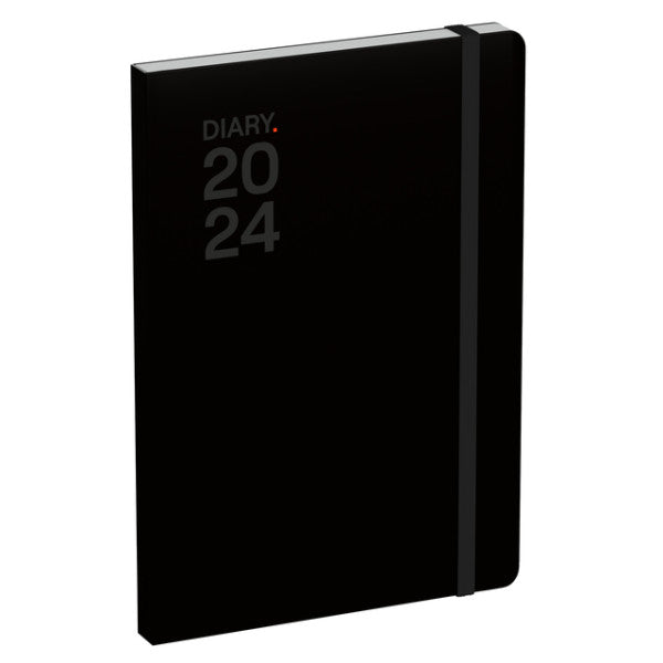 Agenda 2024 Lannoo Office Herrensammlung 7 Tage/2 Seiten 180x240 Schwarz