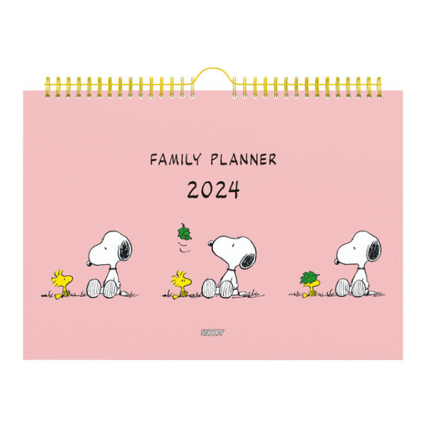 Lannoo - Familiekalender 2024  peanuts 310x220