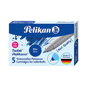 Pelikan - Rollerpen -Füllung KM/5 Blau 0,3 mm