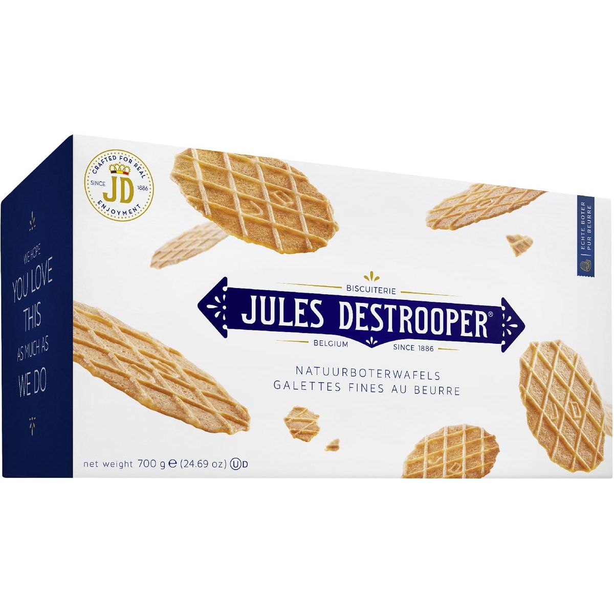 Jules Destrooper - boterwafels, doos van 700 g