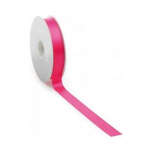 Satinband Premium Doppelgesicht 16 mm x 25 Meter Fuchsia