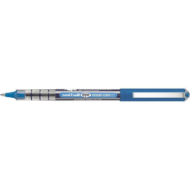 Uni-ball - Stylo roller Eye Ocean Care moyen bleu