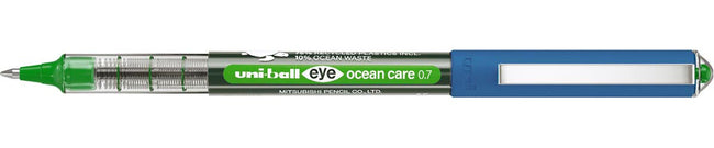 Uni-ball - Stylo roller Eye Ocean Care vert moyen