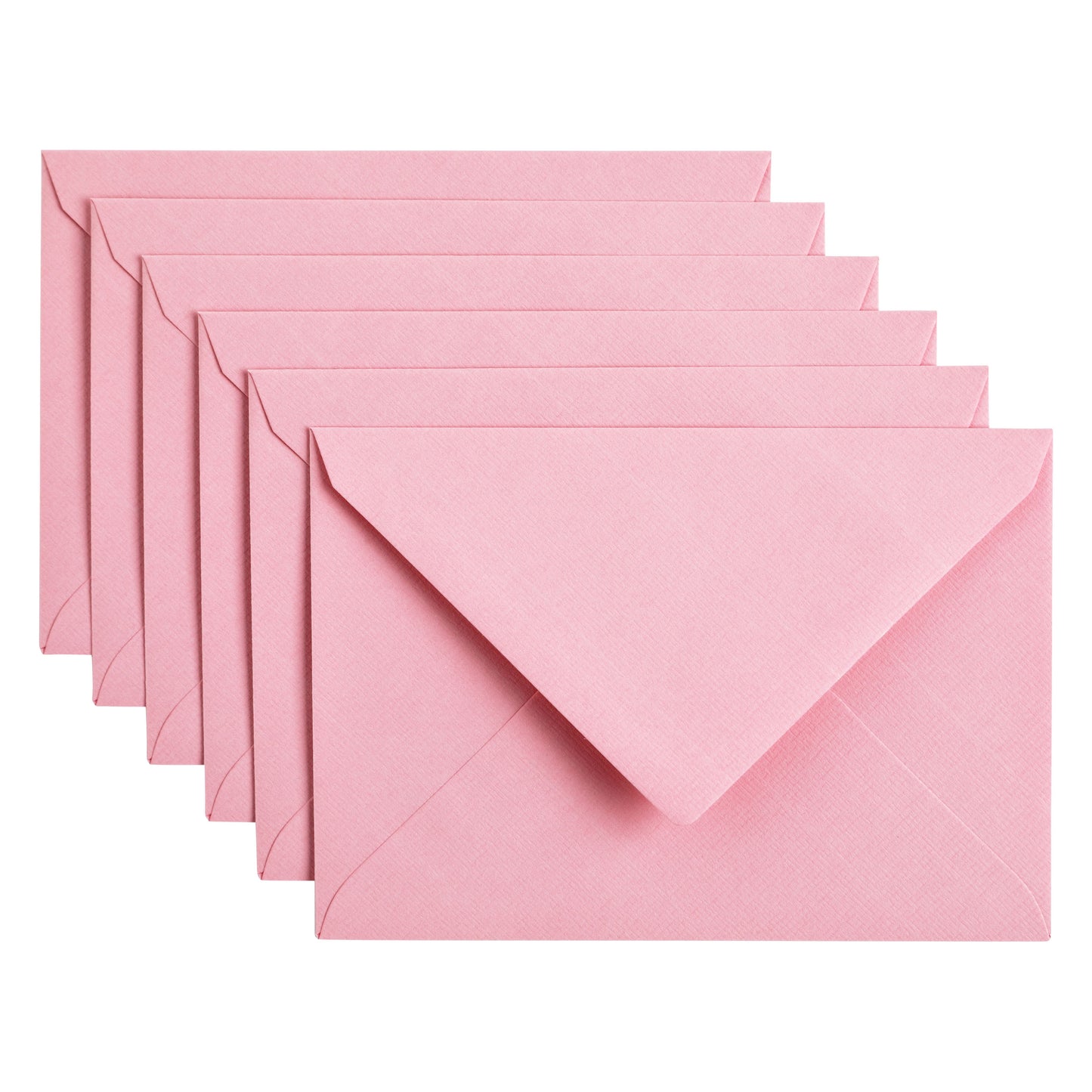 Papicolor - Enveloppe C6 114x162mm rose bébé pack de 6 pièces