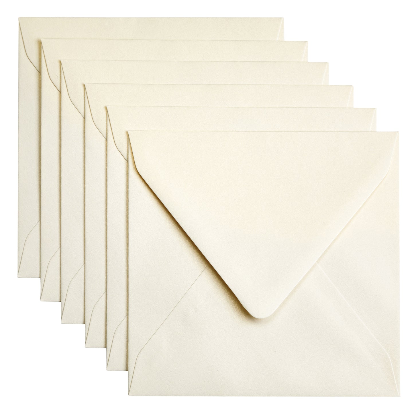 Papicolor -  Envelop  140x140mm metallic ivoor
