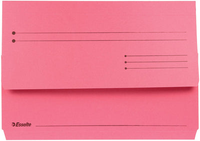 Esselte - Dossier Pocket File rouge