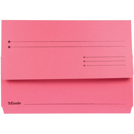 Esselte - Dossier Pocket File rouge