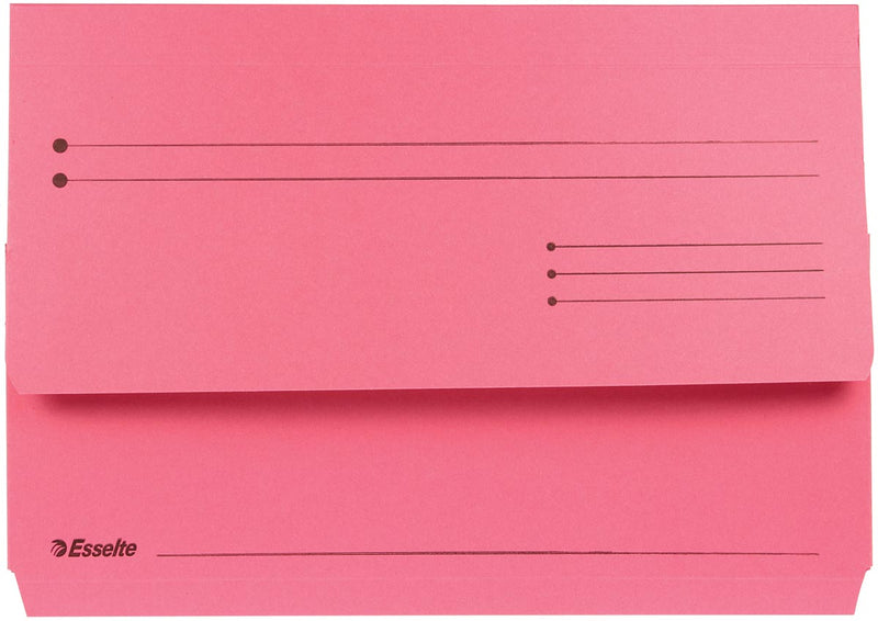 Esselte - Dossier Pocket File rouge